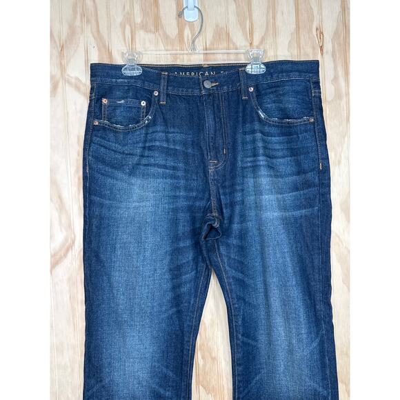 American Eagle Classic Bootcut Men's Jeans - 32x34 Denim - Picture 6 of 10